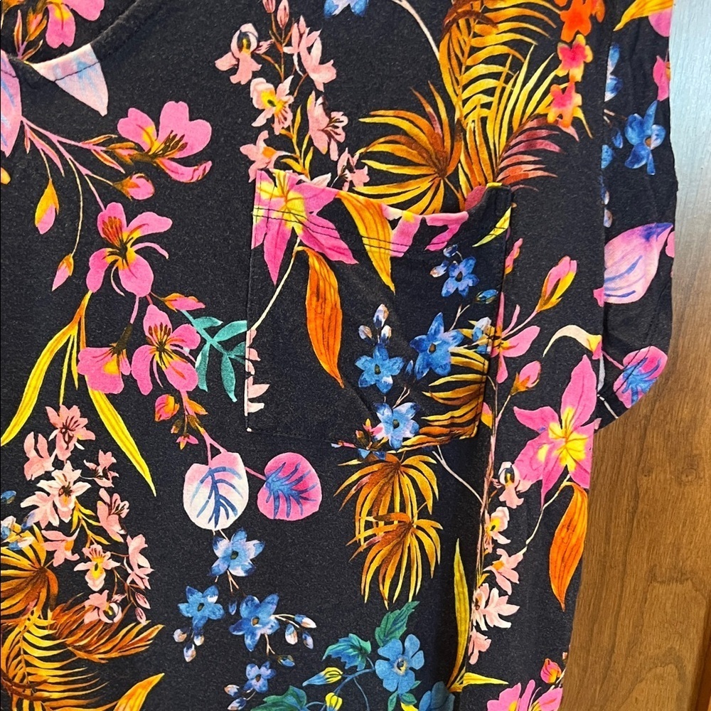 Soma Multicolor Floral Sleep Shirt - Picture 3 of 4